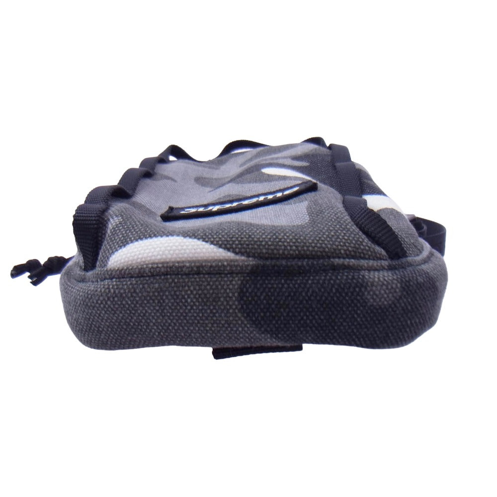 Supreme シュプリーム 25SS Camera Bag + Mini Pouch Snow Camo カメラ バッグ ミニポーチ セット ショルダー バッグ ※ミニポーチ欠品 グレー系【中古】