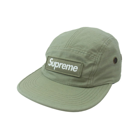 Supreme シュプリーム 25SS × Zoo York Camp Cap ズーヨーク 6パネル ロゴ刺繍 ボックスロゴ キャンプキャップ カーキ系【中古】