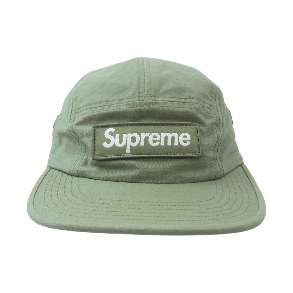 Supreme シュプリーム 25SS × Zoo York Camp Cap ズーヨーク 6パネル ロゴ刺繍 ボックスロゴ キャンプキャップ カーキ系【中古】