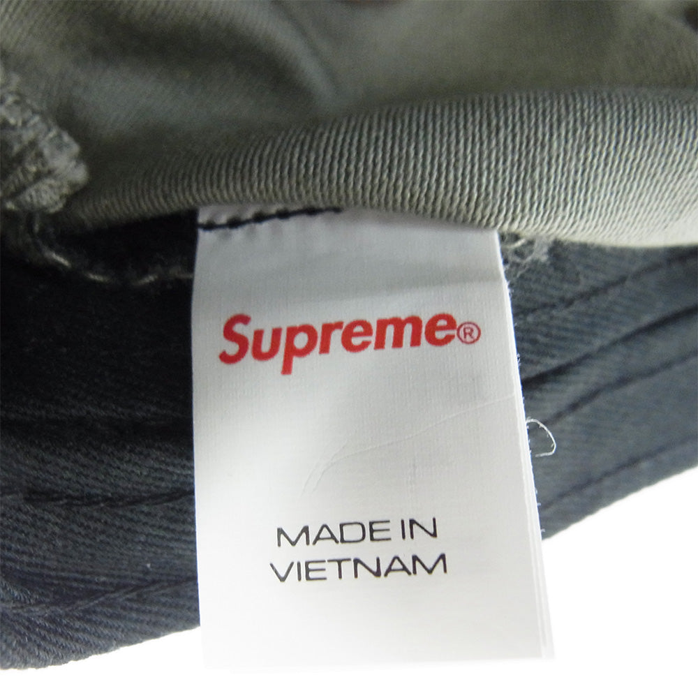 Supreme シュプリーム 25SS × Zoo York Camp Cap ズーヨーク 6パネル ロゴ刺繍 ボックスロゴ キャンプキャップ カーキ系【中古】