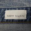 upper hights アッパーハイツ 187107 THE HIS ボーイフレンド クロップド デニムパンツ インディゴブルー系 25【中古】