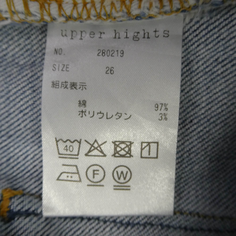 upper hights アッパーハイツ 280219 THE STELLA ステラ スキニー