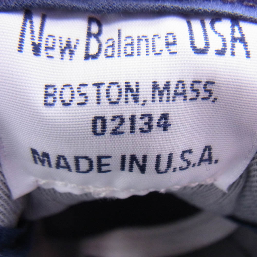 NEW BALANCE ニューバランス M990NV1 ローカット スニーカー ダークグレー系 ネイビー系 26.5cm【中古】