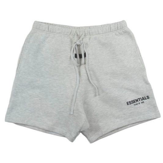 FEAR OF GOD フィアオブゴッド ESSENTIALS エッセンシャルズ スウェット コットン ショート ハーフ パンツ ショーツ グレー系 M【中古】