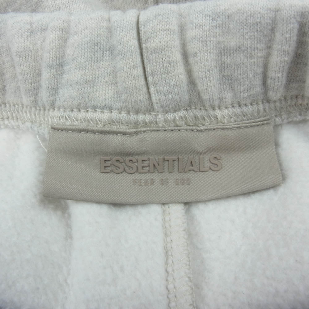 FEAR OF GOD フィアオブゴッド ESSENTIALS エッセンシャルズ スウェット コットン ショート ハーフ パンツ ショーツ グレー系 M【中古】