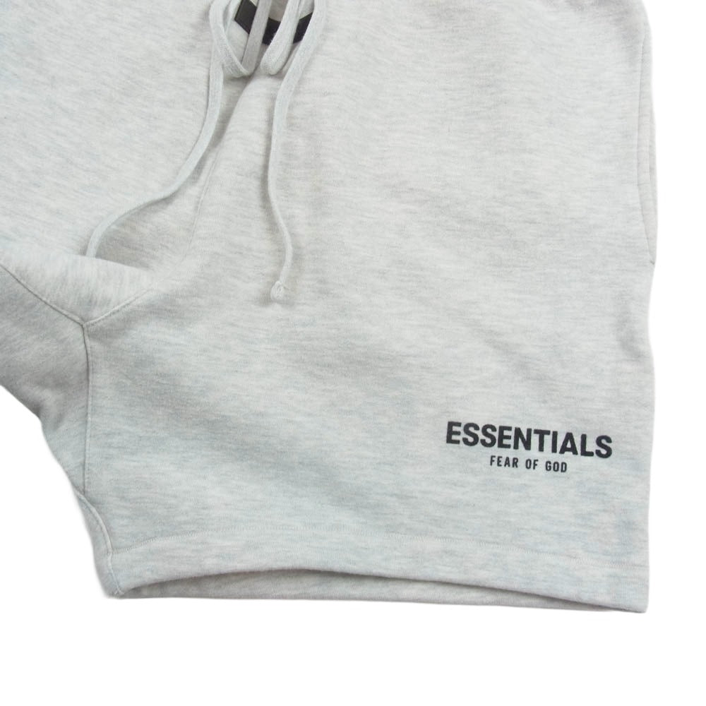 FEAR OF GOD フィアオブゴッド ESSENTIALS エッセンシャルズ スウェット コットン ショート ハーフ パンツ ショーツ グレー系 M【中古】