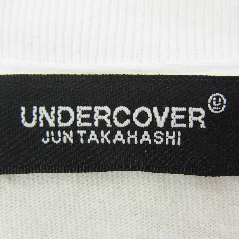 UNDERCOVER アンダーカバー 23SS UC2B9815 ×Verdy Girls Don't Cry ヴェルディ ガールズドントクライ 半袖Tシャツ ホワイト系 XL【中古】