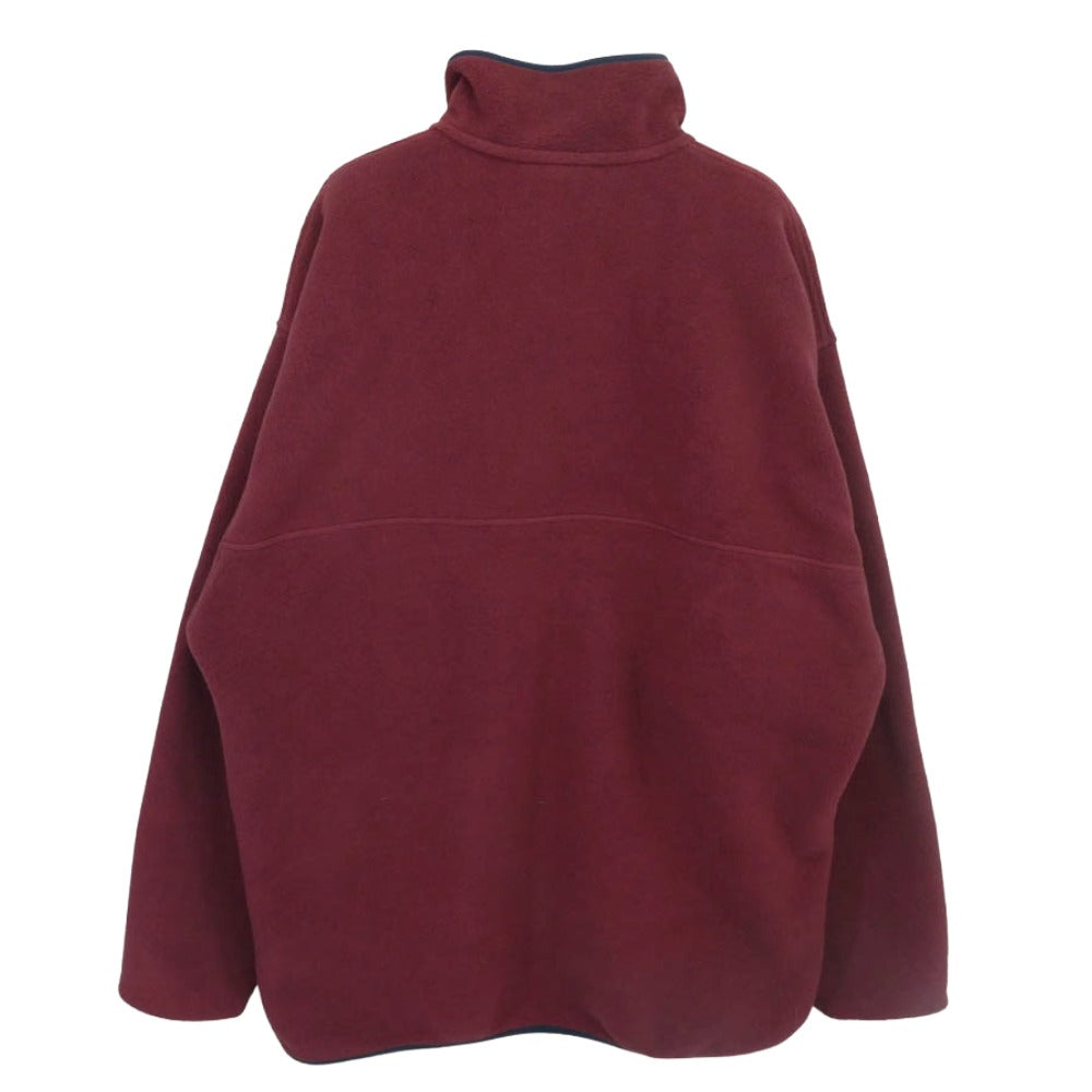 patagonia パタゴニア 25450FA22 SYNCHILLA SNAP-T FLEECE PULLOVER シンチラ スナップT フリース プルオーバー エンジ系 L【中古】