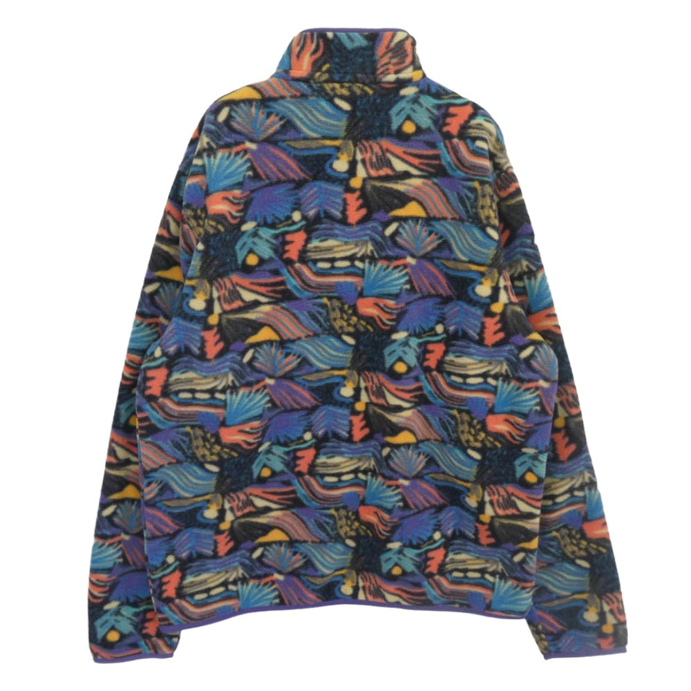 patagonia パタゴニア 25551SP23 Lightweight Synchilla Snap-T Fleece Pullover メンズ・ライトウェイト・シンチラ・スナップT・プルオーバー パープル系 L【美品】【中古】