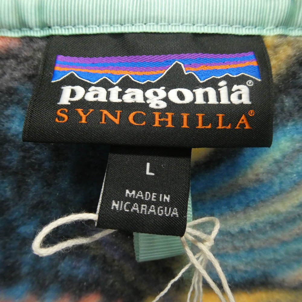 patagonia パタゴニア 25551SP23 Lightweight Synchilla Snap-T Fleece Pullover メンズ・ライトウェイト・シンチラ・スナップT・プルオーバー パープル系 L【美品】【中古】