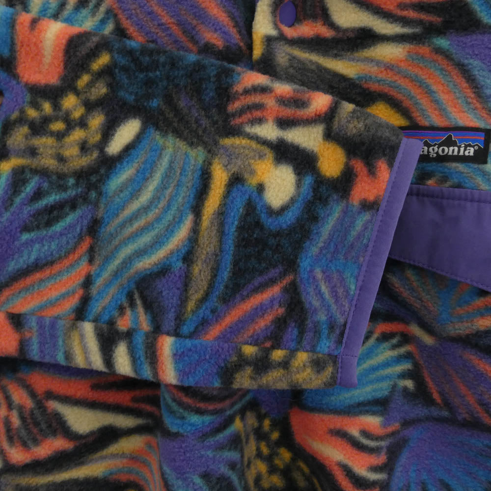 patagonia パタゴニア 25551SP23 Lightweight Synchilla Snap-T Fleece Pullover メンズ・ライトウェイト・シンチラ・スナップT・プルオーバー パープル系 L【美品】【中古】