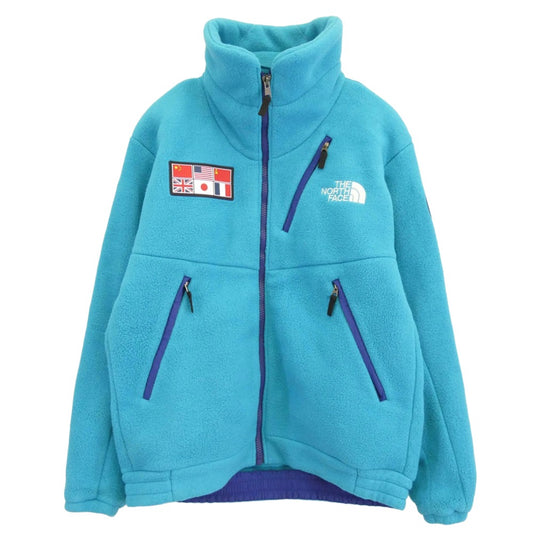 THE NORTH FACE ノースフェイス NA72235 Trans Antarctica Fleece Jacket トランスアンタークティカ フリースジャケット グリーン系 XL【中古】