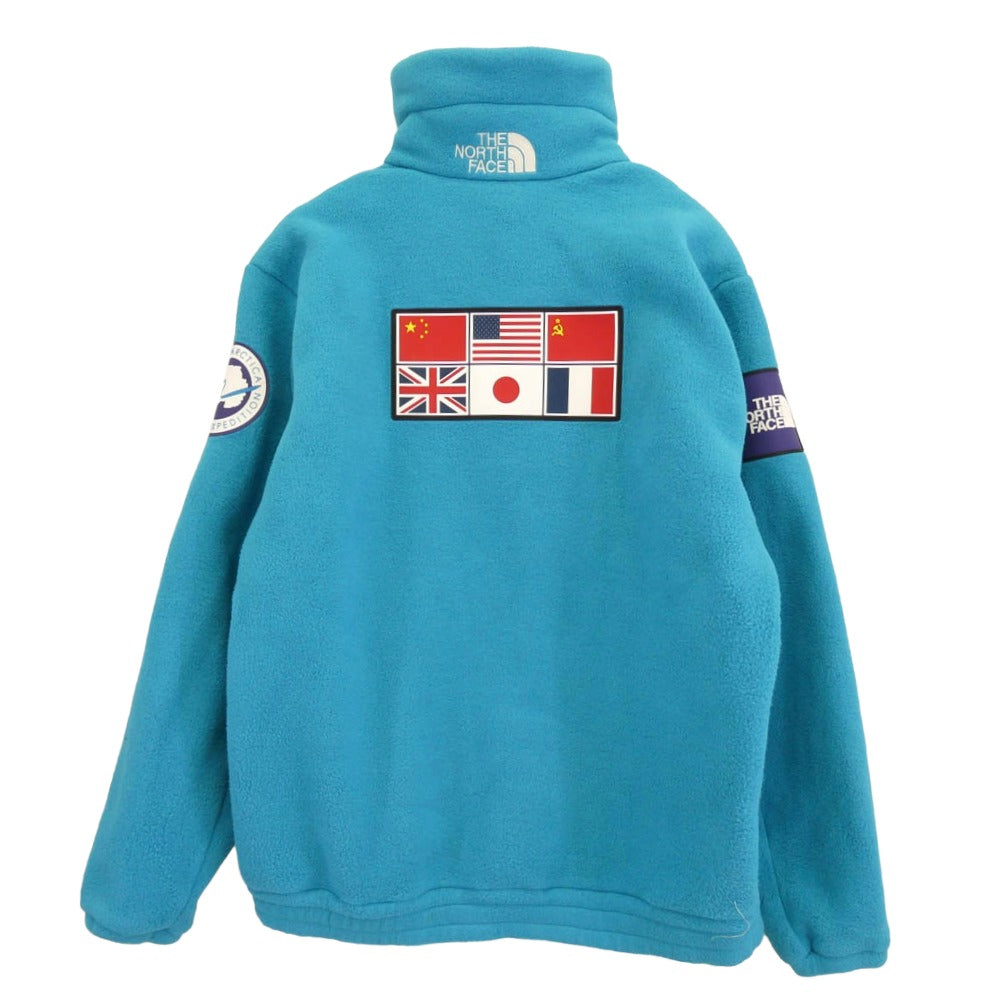 THE NORTH FACE ノースフェイス NA72235 Trans Antarctica Fleece Jacket トランスアンタークティカ フリースジャケット グリーン系 XL【中古】
