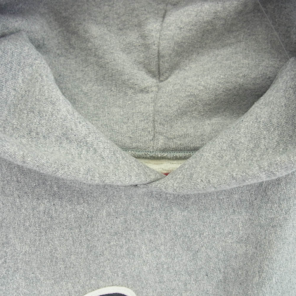 HUMAN MADE ヒューマンメイド HM25CS043 RABBIT HEAVY WEIGHT HOODIE ラビット ヘビーウエイト フーディー プルオーバー パーカー グレー系 L【中古】