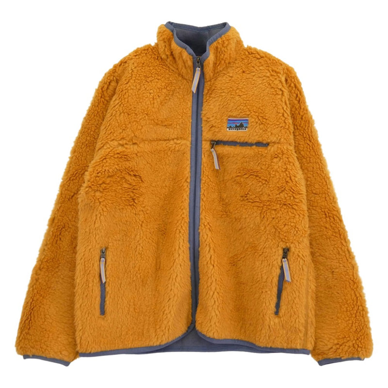 patagonia パタゴニア 23AW 20535FA23 50周年記念 Natural Blend Retro-X Cardigan ナチュラルブレンド レトロX フリースジャケット ドライマンゴー オレンジ系 L【美品】【中古】