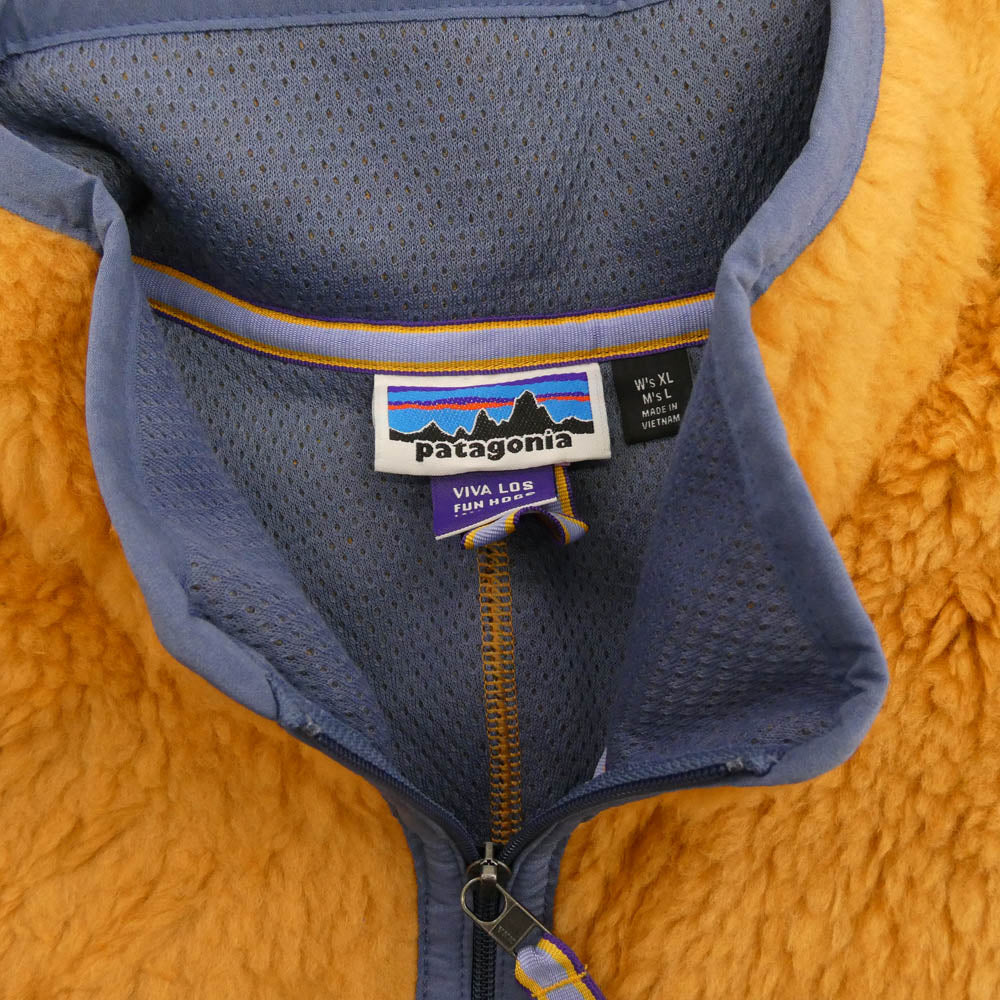 patagonia パタゴニア 23AW 20535FA23 50周年記念 Natural Blend Retro-X Cardigan ナチュラルブレンド レトロX フリースジャケット ドライマンゴー オレンジ系 L【美品】【中古】