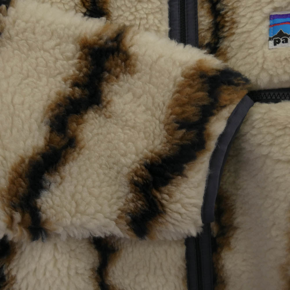 patagonia パタゴニア 23AW 20535FA23 50周年記念 Natural Blend Retro-X Cardigan ナチュラルブレンド レトロX フリースジャケット サンダーナチュラル ベージュ系 L【美品】【中古】