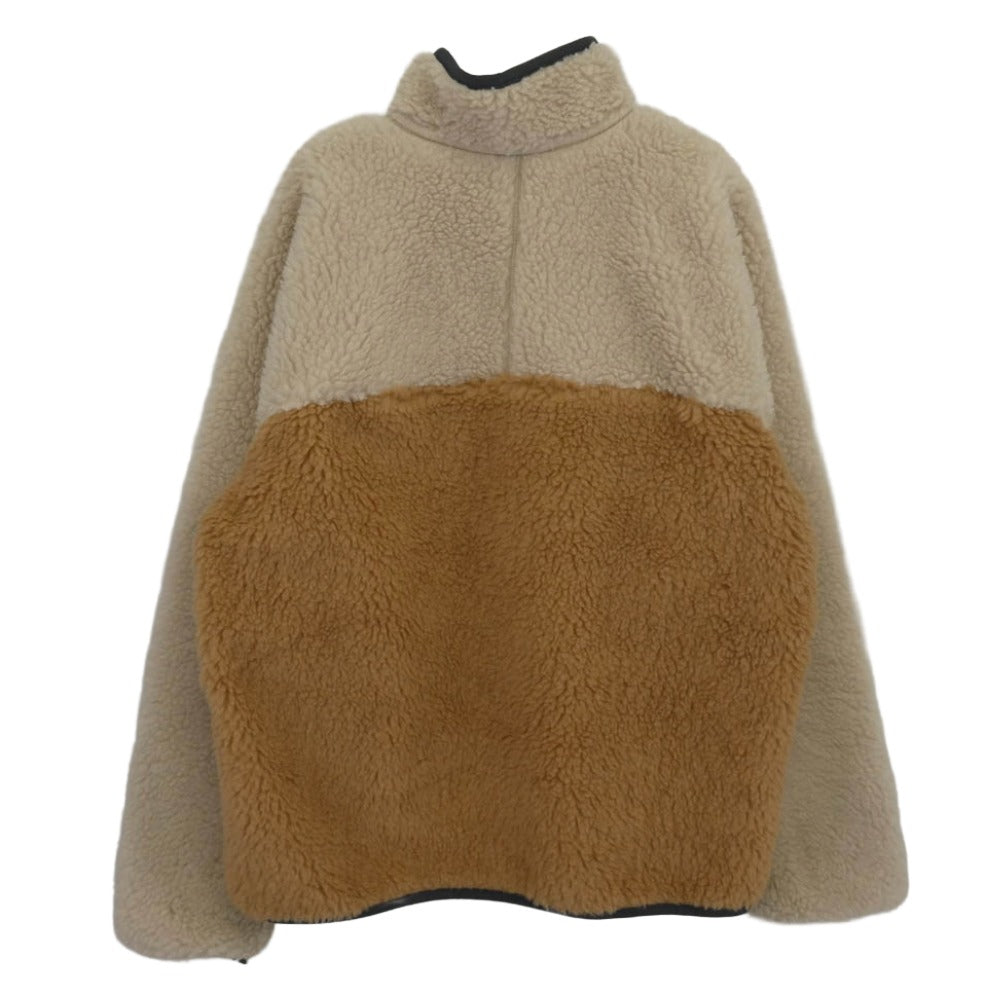 patagonia パタゴニア 23AW 20535FA23 50周年記念 Natural Blend Retro-X Cardigan ナチュラルブレンド レトロX フリースジャケット 2トーン ベージュ系 L【美品】【中古】
