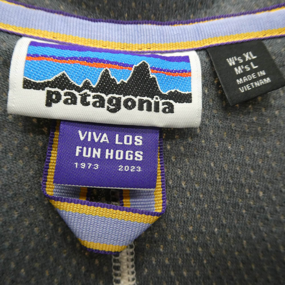 patagonia パタゴニア 23AW 20535FA23 50周年記念 Natural Blend Retro-X Cardigan ナチュラルブレンド レトロX フリースジャケット 2トーン ベージュ系 L【美品】【中古】