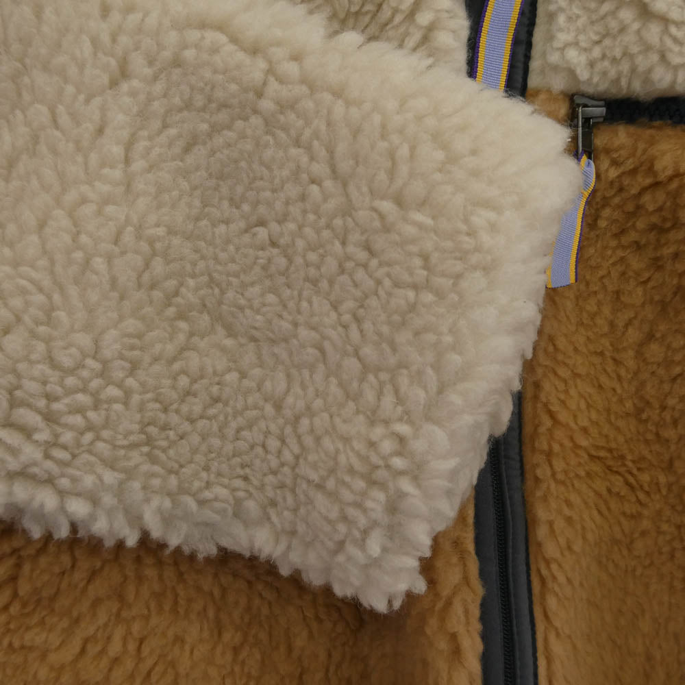 patagonia パタゴニア 23AW 20535FA23 50周年記念 Natural Blend Retro-X Cardigan ナチュラルブレンド レトロX フリースジャケット 2トーン ベージュ系 L【美品】【中古】