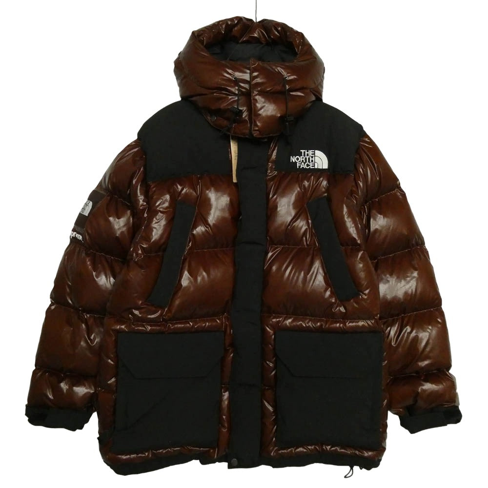 Supreme シュプリーム THE NORTH FACE ND52206I 22AW 700-Fill Down Parka ノースフェイス 700フィル ダウンパーカ ダウンジャケット ブラウン系 L【新古品】【未使用】【中古】