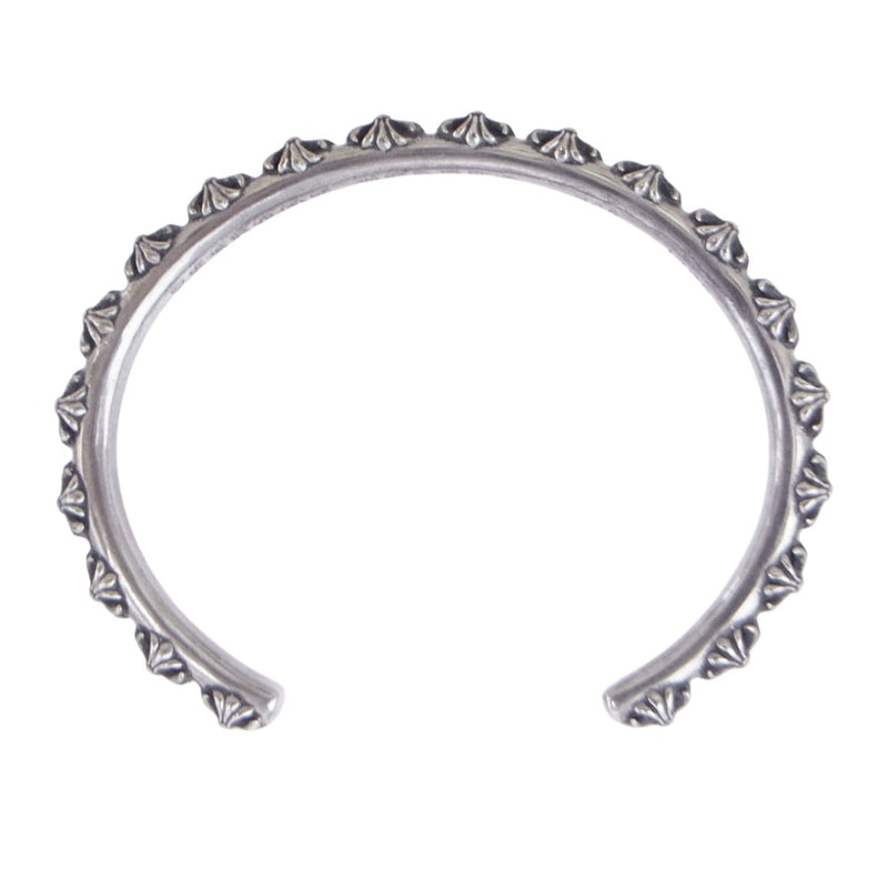 【あんしん鑑定付き】クロムハーツ クロスバンド シルバーバングル CHROME HEARTS クロムハーツ（原本無） 青山店購入レシート付属