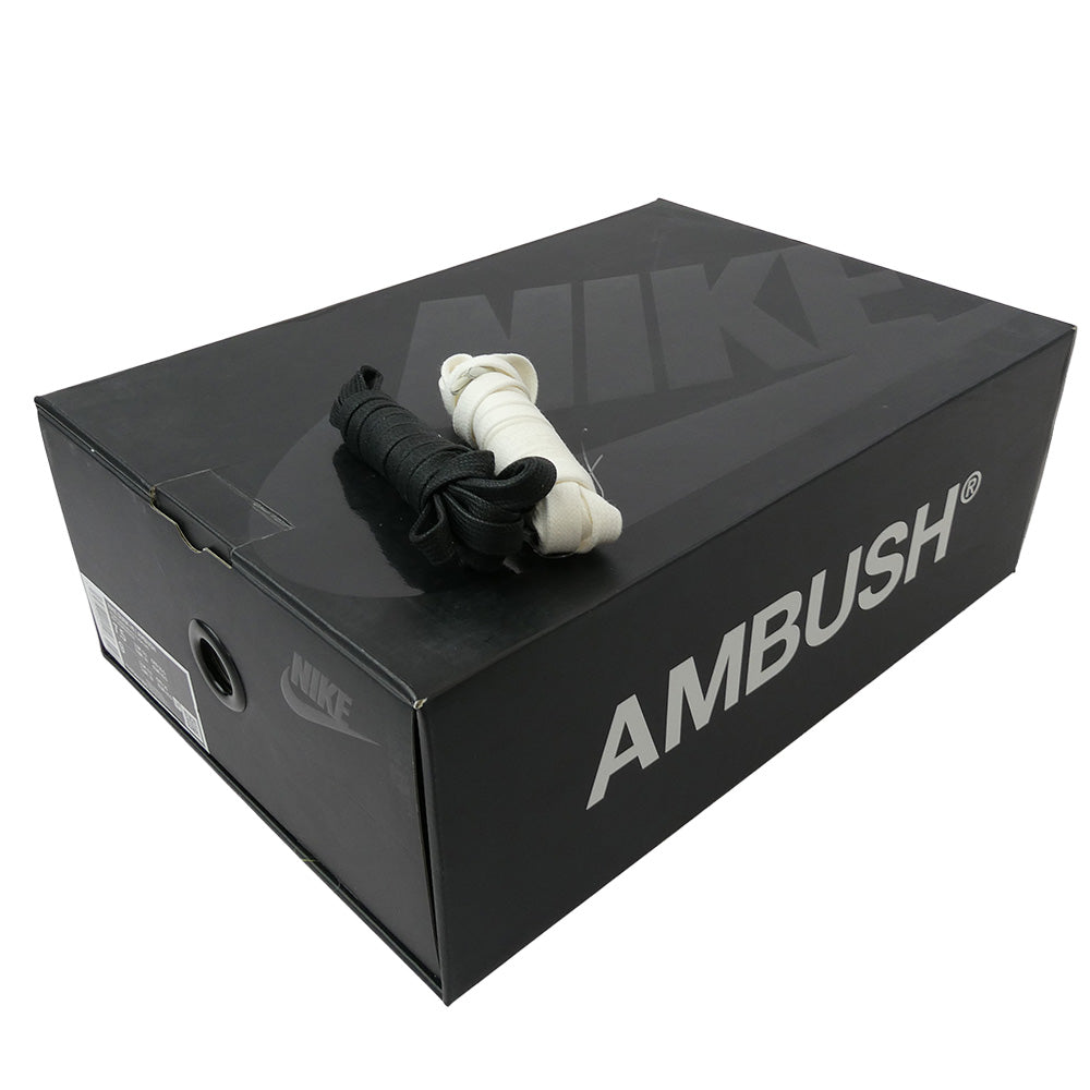 NIKE ナイキ CU7544-300 × AMBUSH DUNK HIGH FLASH LIME アンブッシュ ダンク ハイ フラッシュライム スニーカー イエロー系 25.5cm【中古】