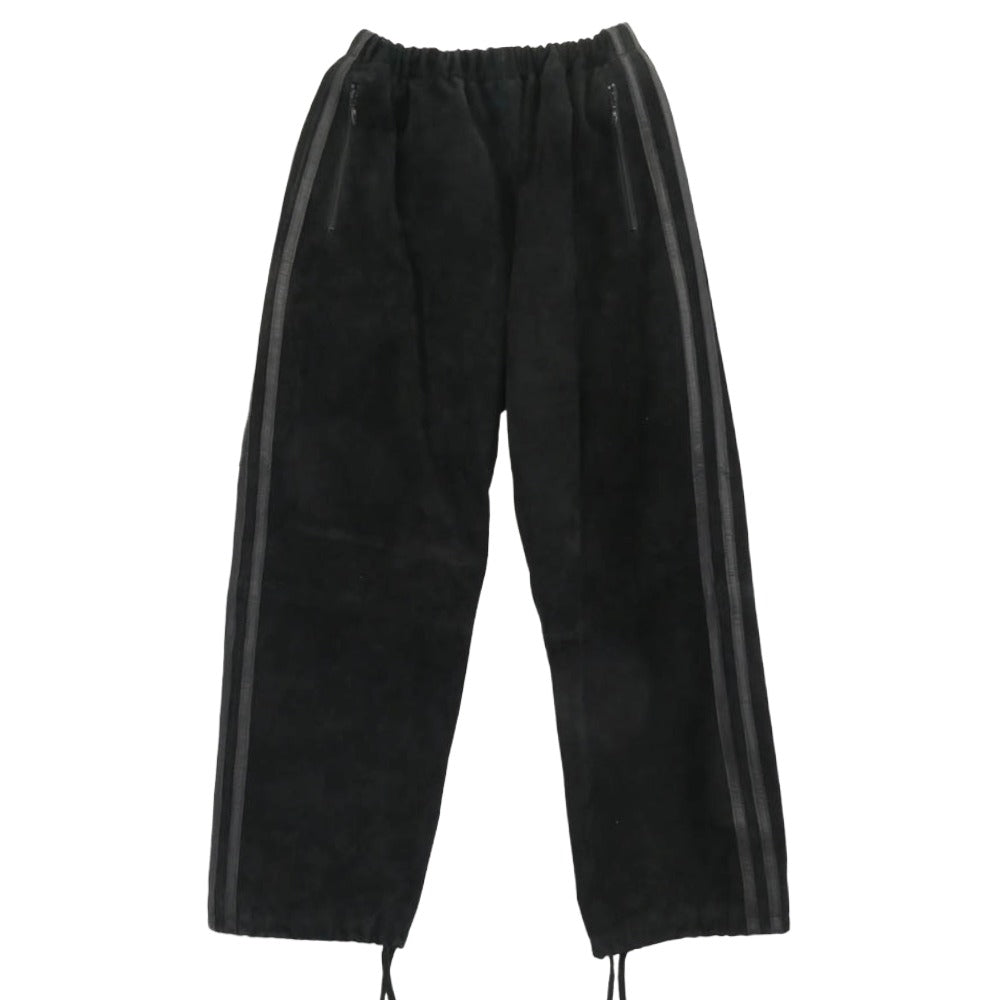 CALEE キャリー TATTOO STUDIO YAMADA TSY LEATHER TRACK PANTS レザートラックパンツ ブラック系 M【中古】