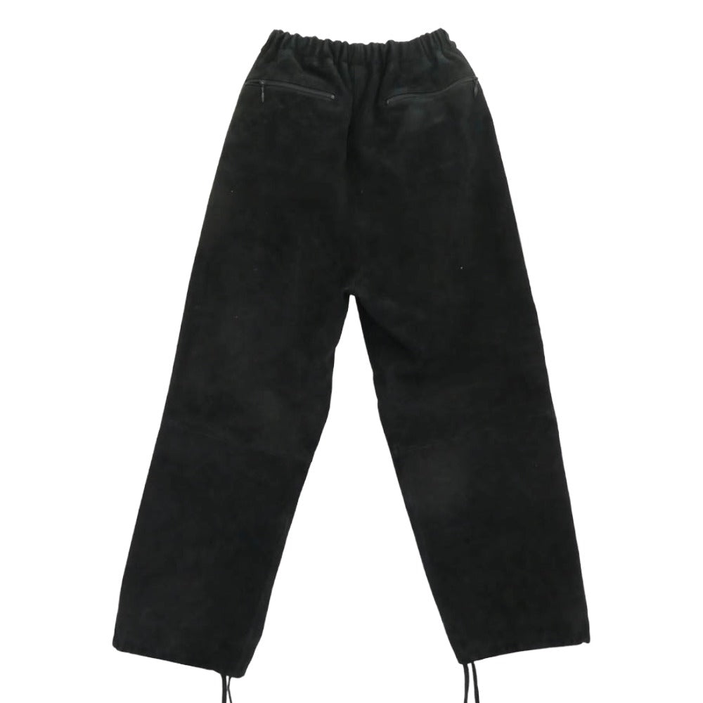 CALEE キャリー TATTOO STUDIO YAMADA TSY LEATHER TRACK PANTS レザートラックパンツ ブラック系 M【中古】