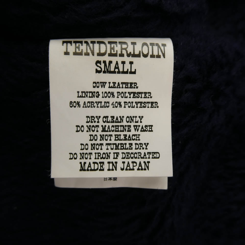 TENDERLOIN テンダーロイン T-SADDLE SUEDE JKT サドル スエード ジャケット ネイビー系 パープル系 S【中古】