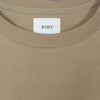 WTAPS ダブルタップス 19AW 40% uparmored 40PCT UPARMORED TEE フォーティーパーセント アップアーマード クルーネック 半袖 Tシャツ カットソー ベージュ系 5【中古】