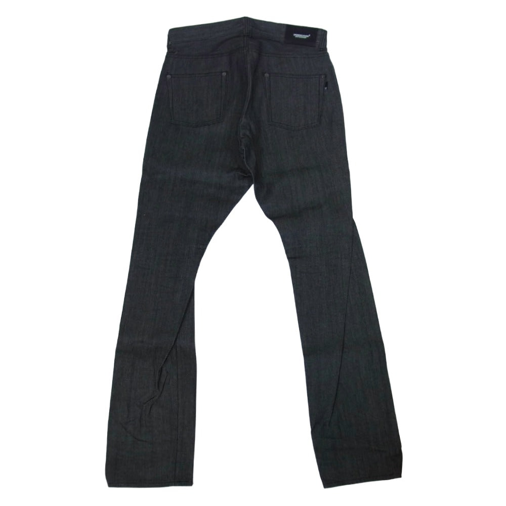 UNDERCOVER アンダーカバー 20SS UCY4505 ジッパーフライ ストレートデニムパンツ インディゴブルー系 1【美品】【中古】