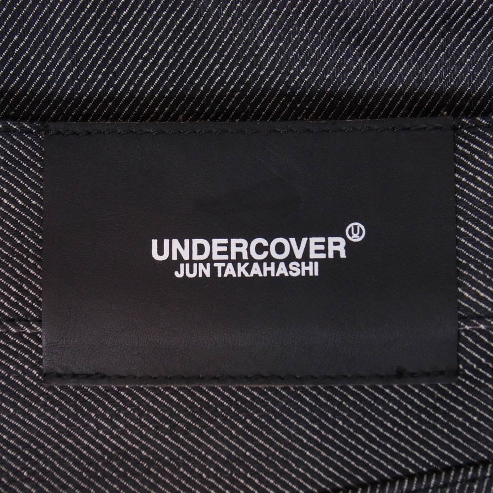UNDERCOVER アンダーカバー 20SS UCY4505 ジッパーフライ ストレートデニムパンツ インディゴブルー系 1【美品】【中古】