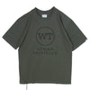 WTAPS ダブルタップス 20AW 202PCDT-ST04S WTVUA DOT TEE SCREEN ドット スクリーン サークル ロゴ プリント Tシャツ 半袖カットソー OLIVE DRAB 4【新古品】【未使用】【中古】