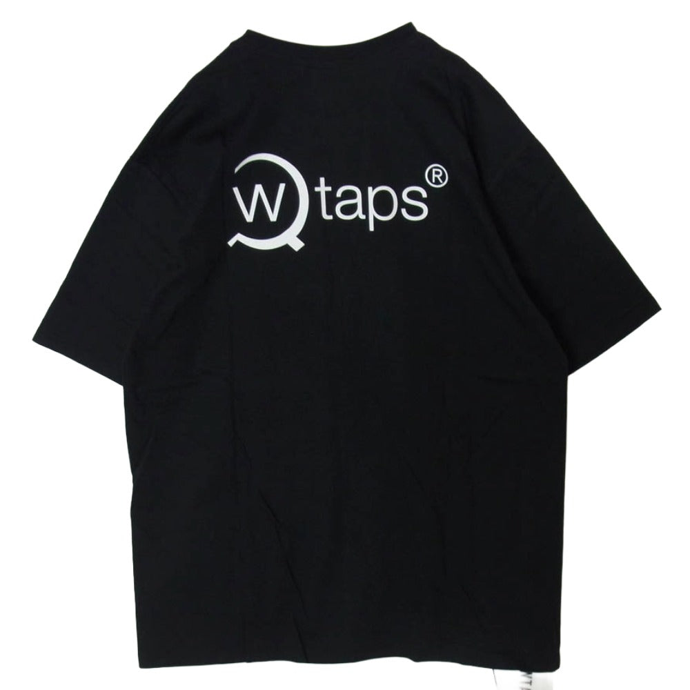 WTAPS ダブルタップス 21SS 211PCDT-ST09S OG SS TEE バックプリント 半袖 Tシャツ カットソー ブラック系 XL【新古品】【未使用】【中古】