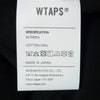 WTAPS ダブルタップス 21SS 211PCDT-ST09S OG SS TEE バックプリント 半袖 Tシャツ カットソー ブラック系 XL【新古品】【未使用】【中古】