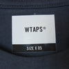 WTAPS ダブルタップス 20SS 201PCDT-ST11S SCREEN WTINC SS TEE スクリーン ダブルティー インク クルーネック ボックスロゴ 半袖 Tシャツ カットソー チャコール系 5【新古品】【未使用】【中古】