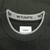 WTAPS ダブルタップス 22SS 221ATDT-CSM19 RING SS TEE ネックロゴ リング クルーネック 半袖 Tシャツ カットソー グリーン系 X 03【極上美品】【中古】