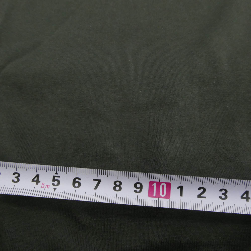 WTAPS ダブルタップス 22SS 221ATDT-CSM19 RING SS TEE ネックロゴ リング クルーネック 半袖 Tシャツ カットソー グリーン系 X 03【極上美品】【中古】