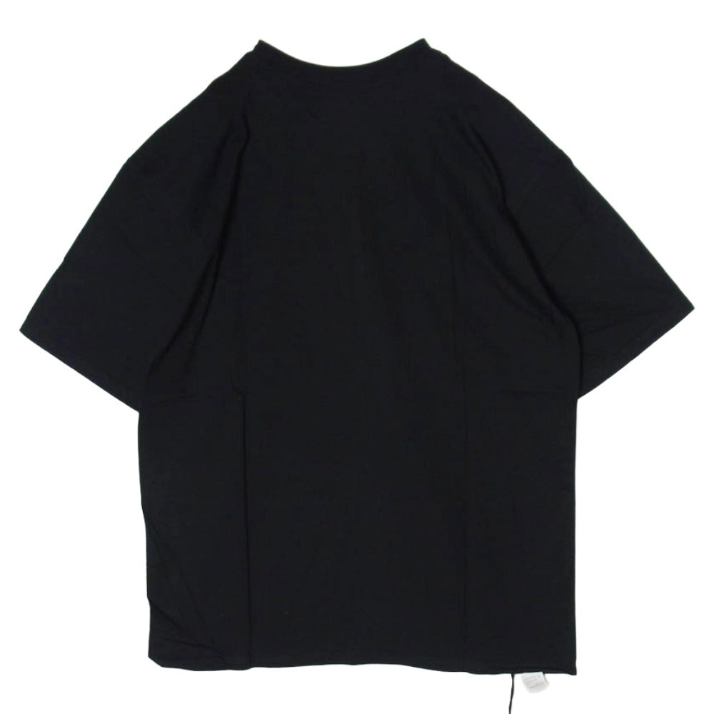 WTAPS ダブルタップス 22SS 221PCDT-ST03S VISUAL UPARMORED SS ロゴプリント 半袖 Tシャツ カットソー ブラック系 4【極上美品】【中古】