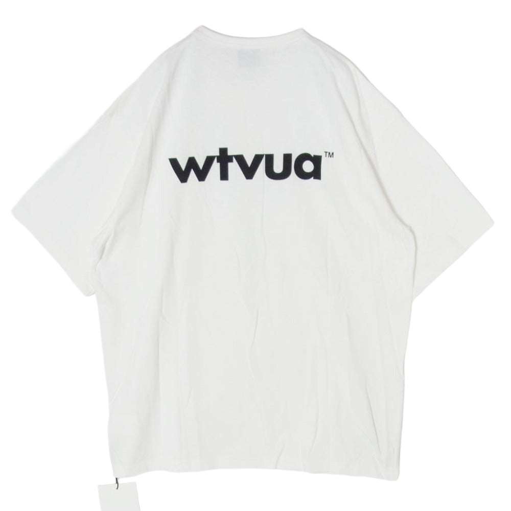 WTAPS ダブルタップス 20SS 201ATDT-CSM11 INDUSTRY DESIGN SS バックプリント Tシャツ 半袖カットソー ホワイト系 4【新古品】【未使用】【中古】