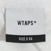 WTAPS ダブルタップス 20SS 201ATDT-CSM11 INDUSTRY DESIGN SS バックプリント Tシャツ 半袖カットソー ホワイト系 4【新古品】【未使用】【中古】