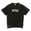 WTAPS ダブルタップス 25SS 251ATDT-STM04S TSSC SS COTTON WTVUA フロント ロゴ プリント クルーネック 半袖 Tシャツ カットソー ブラック系 X 03【新古品】【未使用】【中古】