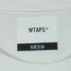 WTAPS ダブルタップス 20AW 202PCDT-ST01S BOB SCREEN SS バックロゴプリント 半袖 Tシャツ カットソー ホワイト系 XL【新古品】【未使用】【中古】