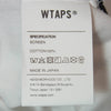 WTAPS ダブルタップス 22SS 221PCDT-ST04S WTVUA SS COTTON バックロゴプリント Tシャツ 半袖カットソー ホワイト系 4【新古品】【未使用】【中古】