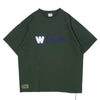 WTAPS ダブルタップス 25SS 251ATDT-STM09S TNNL SS COTTON トンネル クルーネック コットン Tシャツ 半袖 カットソー グリーン系 4【極上美品】【中古】