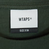 WTAPS ダブルタップス 25SS 251ATDT-STM09S TNNL SS COTTON トンネル クルーネック コットン Tシャツ 半袖 カットソー グリーン系 4【極上美品】【中古】