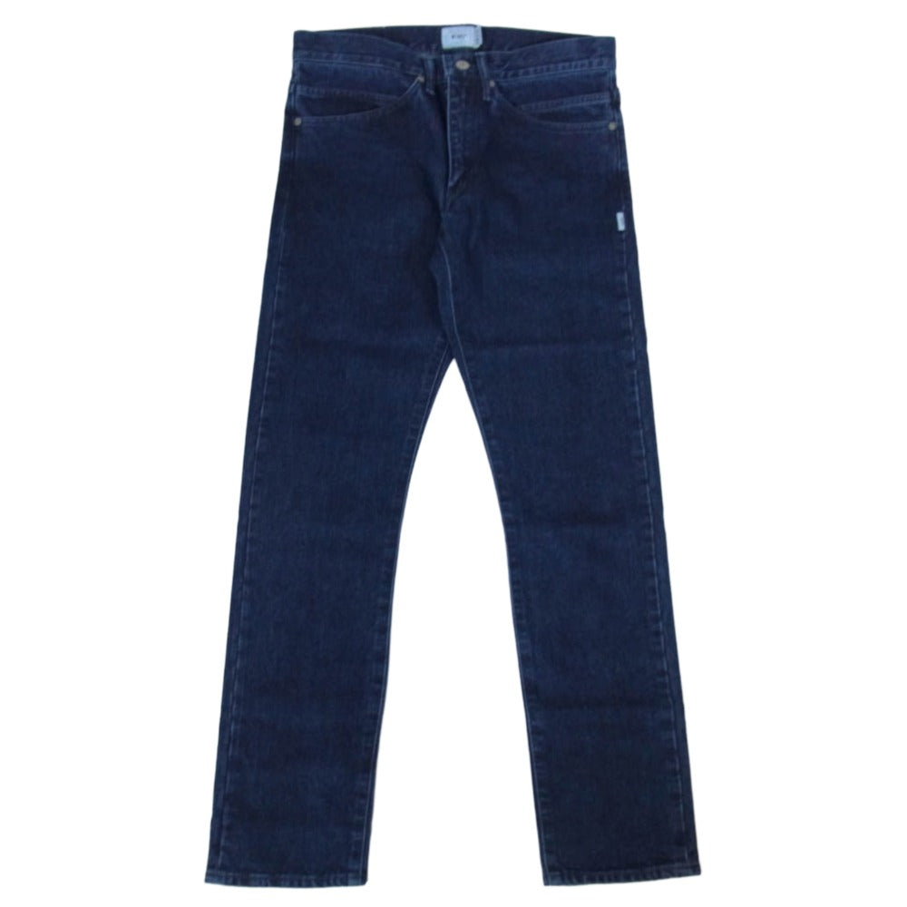 WTAPS ダブルタップス 22AW 222BRDT-PTM02 Blues Skinny Trousers Cotton Denim スキニーデニムパンツ インディゴブルー系 2【極上美品】【中古】