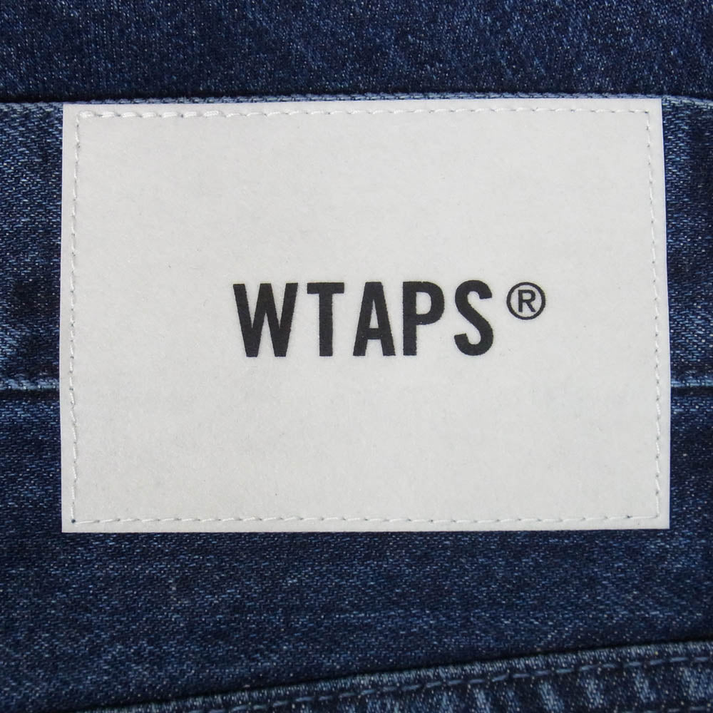 WTAPS ダブルタップス 22AW 222BRDT-PTM02 Blues Skinny Trousers Cotton Denim スキニーデニムパンツ インディゴブルー系 2【極上美品】【中古】