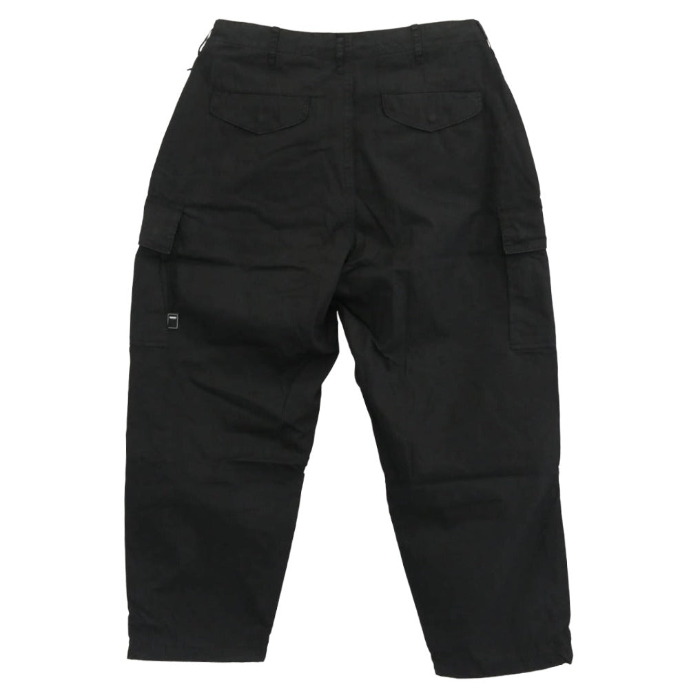 ブロシュアー 231-02 TROOPER2 トルーパー ウォッシュ 加工 ドローコード ワーク カーゴ パンツ ブラック系 S【新古品】【未使用】【中古】